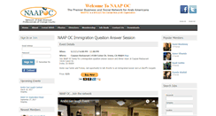 Desktop Screenshot of naapoc.org